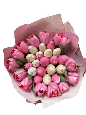 Tulipanes&Frutty Ramo